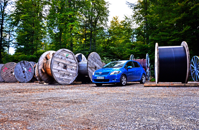 Кабель на барабане